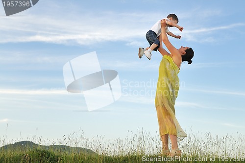 Image of woman child outdoor