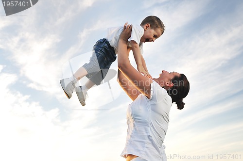 Image of woman child outdoor