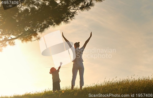 Image of woman child outdoor