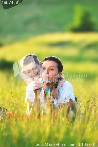 Image of woman child outdoor