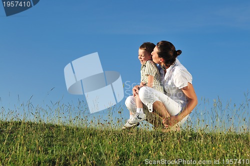 Image of woman child outdoor