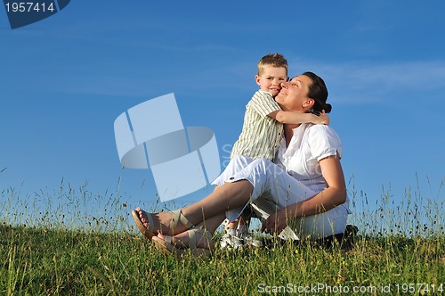 Image of woman child outdoor