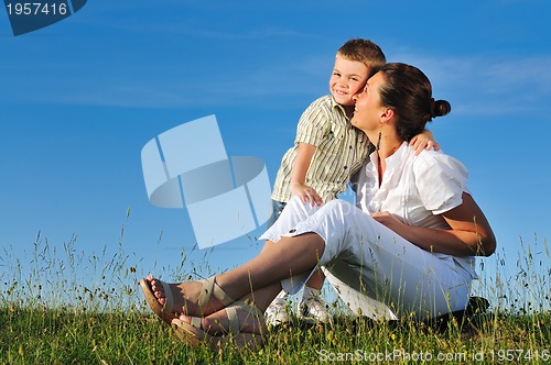Image of woman child outdoor