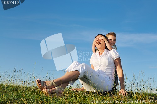 Image of woman child outdoor