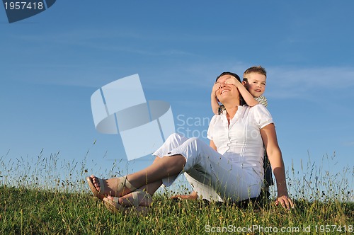 Image of woman child outdoor