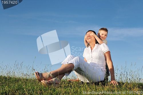 Image of woman child outdoor