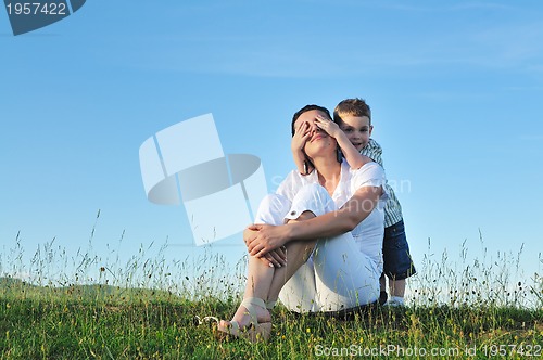 Image of woman child outdoor