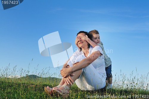 Image of woman child outdoor