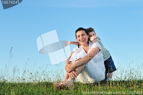 Image of woman child outdoor