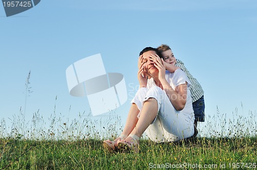Image of woman child outdoor