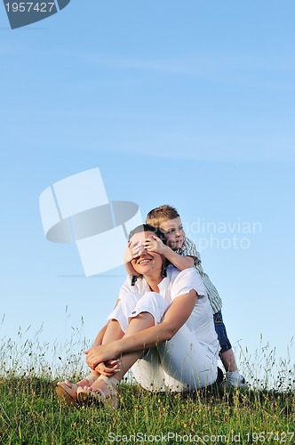 Image of woman child outdoor