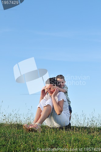 Image of woman child outdoor