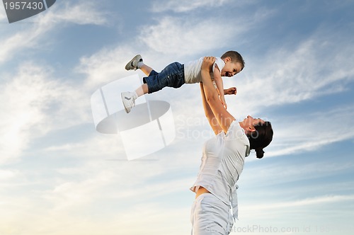 Image of woman child outdoor