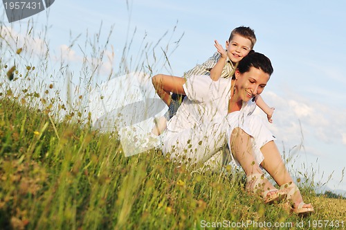 Image of woman child outdoor