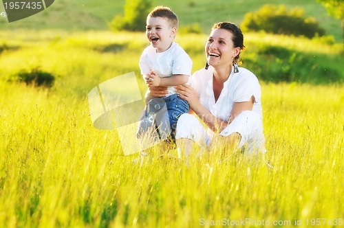 Image of woman child outdoor