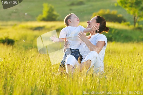 Image of woman child outdoor