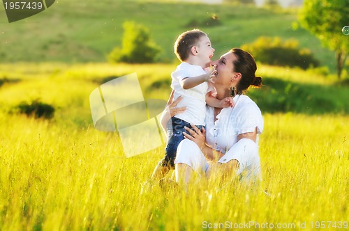 Image of woman child outdoor