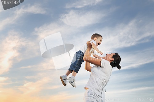 Image of woman child outdoor