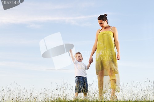 Image of woman child outdoor