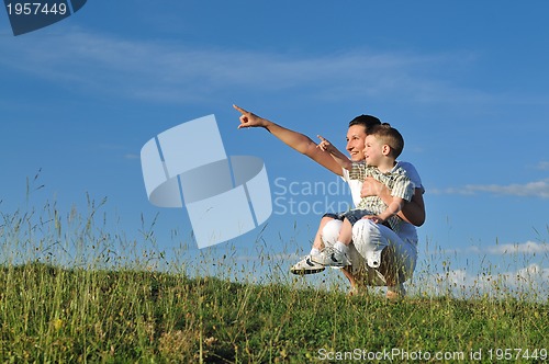 Image of woman child outdoor