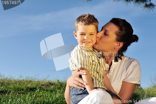 Image of woman child outdoor