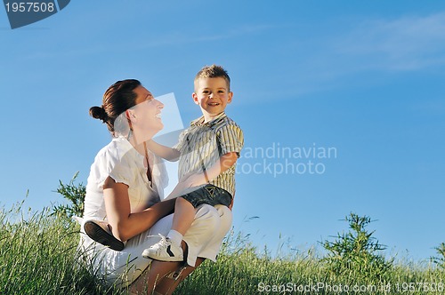 Image of woman child outdoor
