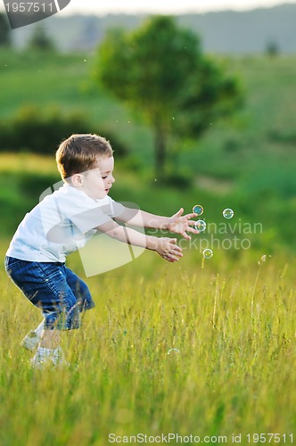 Image of child bubble