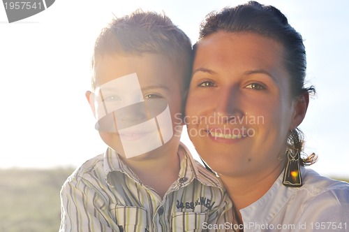 Image of woman child outdoor