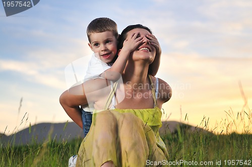 Image of woman child outdoor