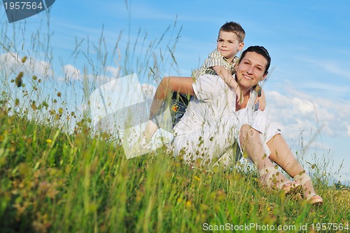 Image of woman child outdoor