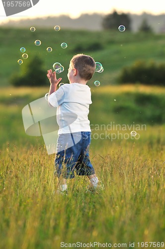 Image of child bubble