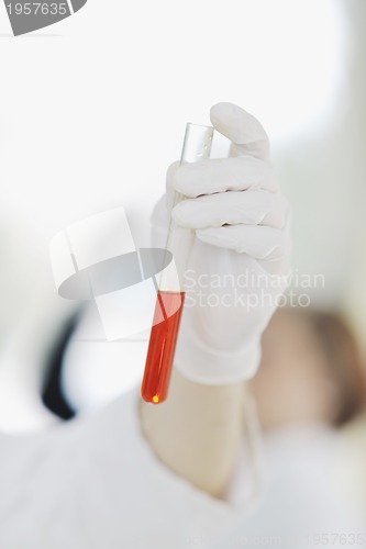 Image of young scientist in lab