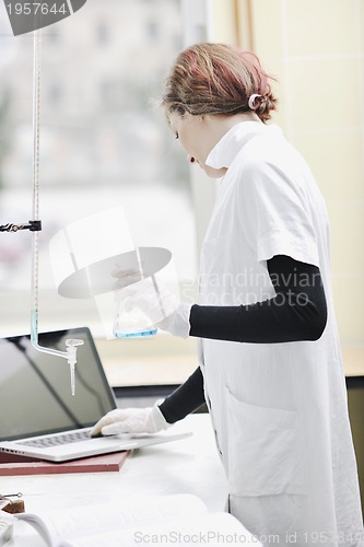 Image of young woman in lab 