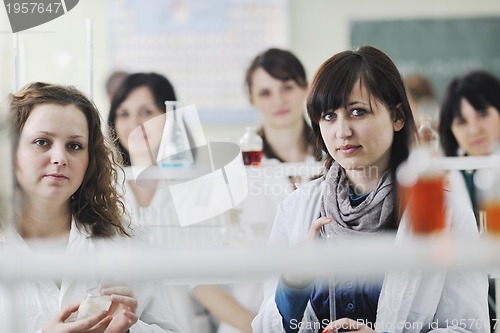 Image of people group in lab