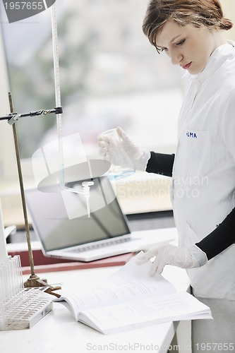 Image of young woman in lab 