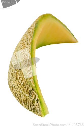 Image of Slice of Australian rockmelon skin