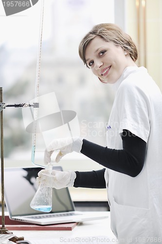 Image of young woman in lab 