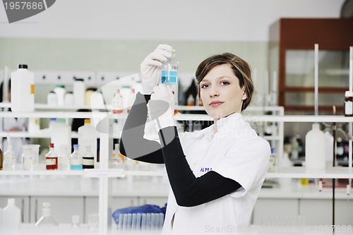 Image of young woman in lab 