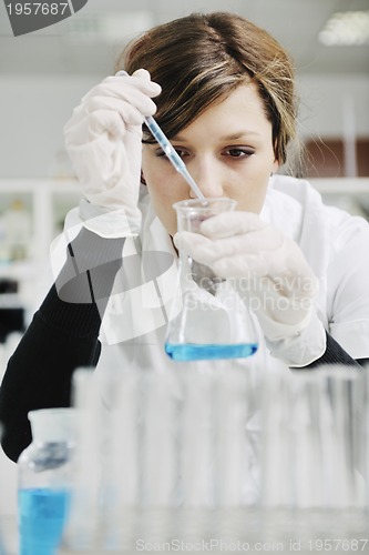 Image of young woman in lab 