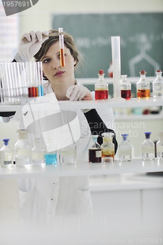 Image of young woman in lab 