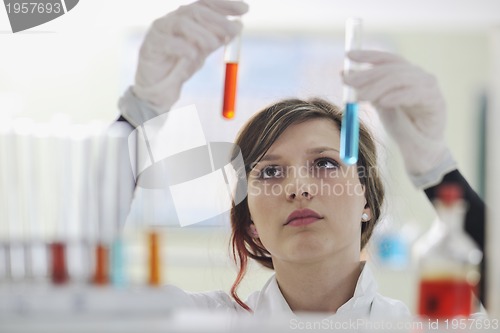 Image of young woman in lab 