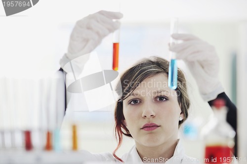 Image of young woman in lab 