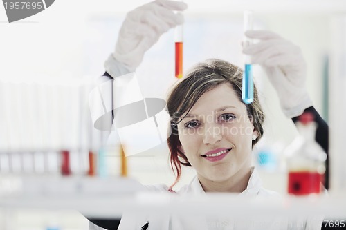 Image of young woman in lab 