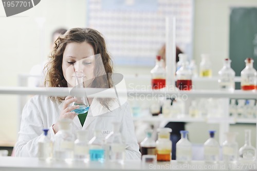 Image of young woman in lab 