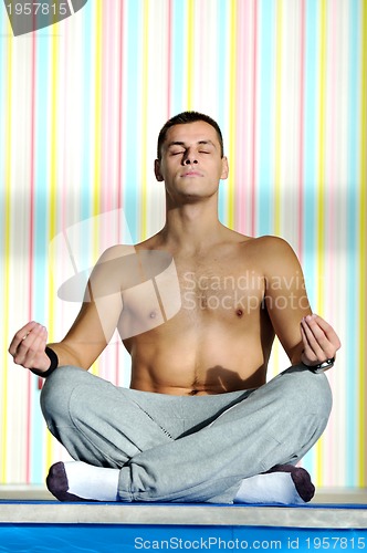 Image of yoga man