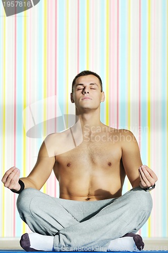 Image of yoga man