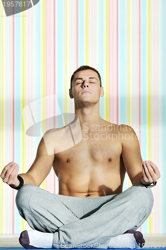 Image of yoga man