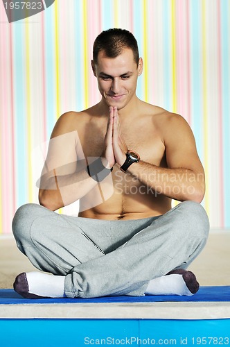 Image of yoga man