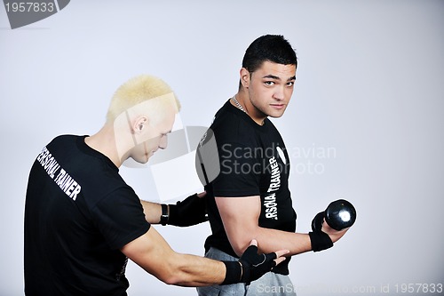 Image of personal trainer man