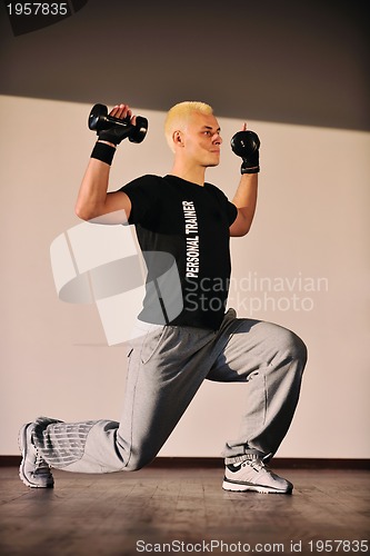 Image of personal trainer man